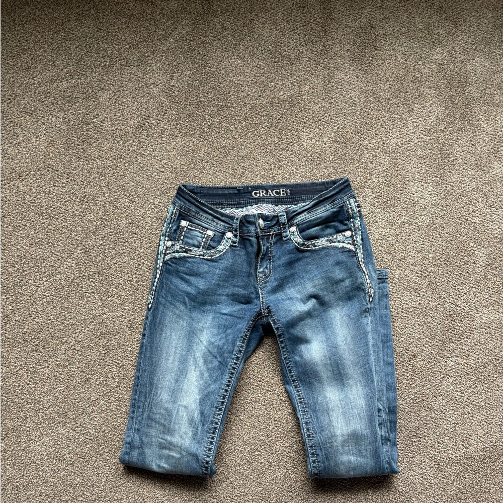 Grace Jeans with embellishment